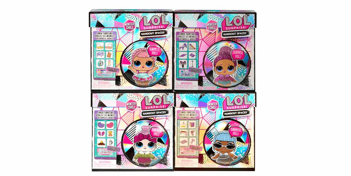 L.O.L Surprise Winter Chill Spaces Playset with Doll Asst - Blindpack