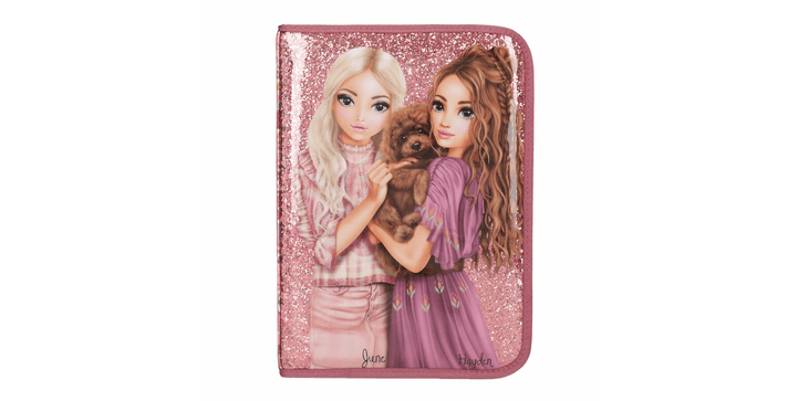 TOPModel Große Federtasche FLORAL