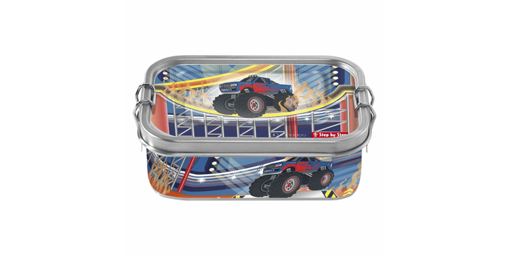 Step by Step Edelstahl-Lunchbox Monster Truck Rocky