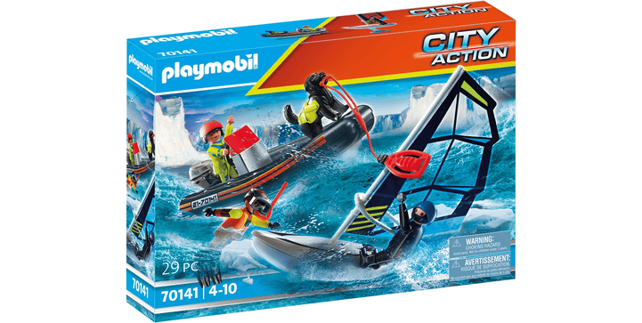 70141 Seenot: Polarsegler-Rettung mit Schlauchboot - Playmobil