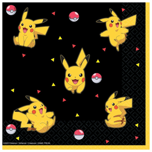 Amscan  16 Servietten Pokemon 2024