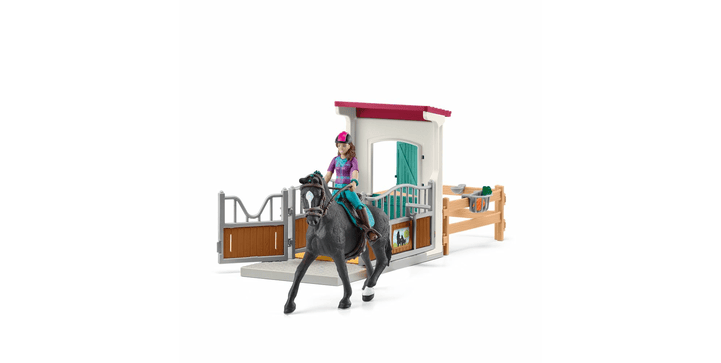 Schleich® 42709 Pferdebox mit Lisa & Storm