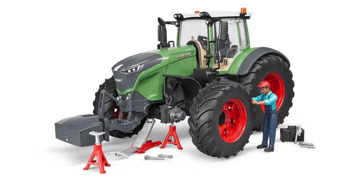 bruder - Fendt 1050 Vario m. Mechaniker und Werkstattausstattung