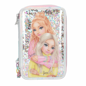 TOPModel 3 Fach Federtasche ELECTRIC