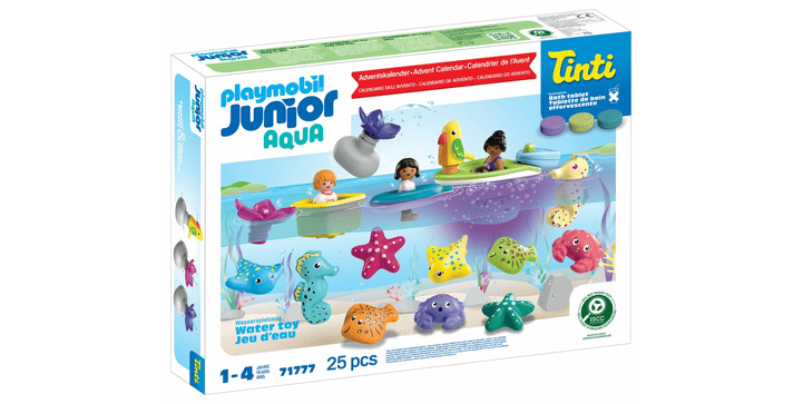 71777 JUNIOR & Tinti: Bunter Badespaß Adventskalender - Playmobil