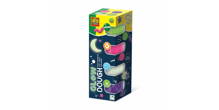 SES Feel good Knete - Glow (4 x 90gr)