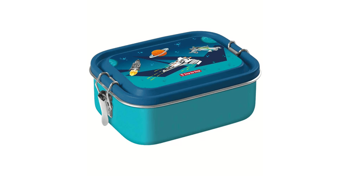Step by Step Edelstahl Lunchbox Starship - 2 tlg.