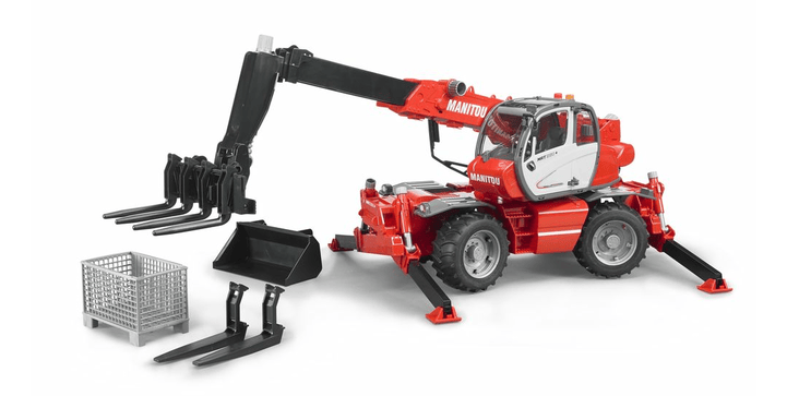 bruder - Manitou Teleskopstapler MRT 2150 mit Zubehör