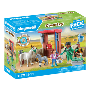 71471 Tierarzteinsatz bei den Eseln - Playmobil