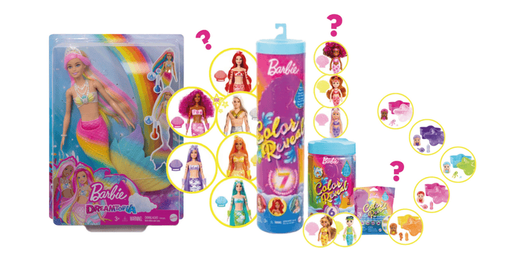 Barbie Meerjungfrauen Set