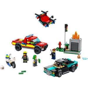 LEGO® City 60319 Löscheinsatz und Verfolgungsjagd