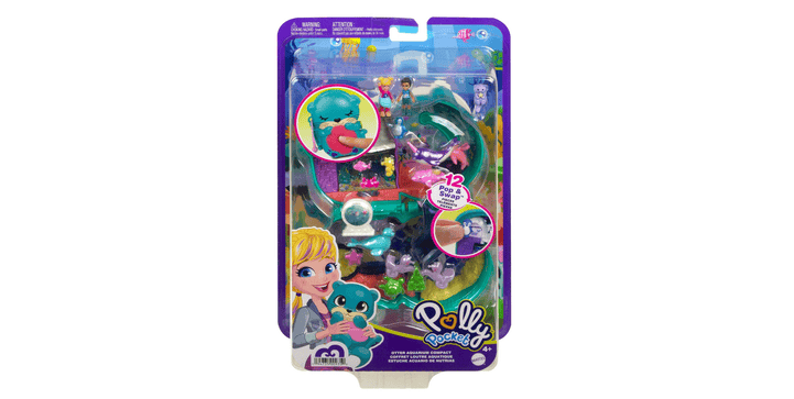 Polly Pocket Otter-Aquarium Schatulle