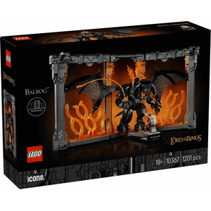 LEGO® Icons 10367 Der Herr der Ringe: Balrog™ Bücherstütze