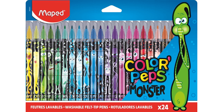 Maped Filzstifte COLOR'PEPS MONSTER x 24