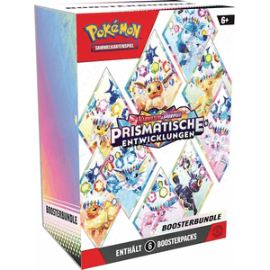 Pokémon Boosterbundle Karmesin & Purpur - Prismatische Entwicklungen“