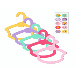 BABY born® Kleiderbügel 5er Pack bunt 43cm