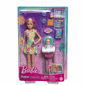 Barbie Skipper Babysitters - Spielset blond