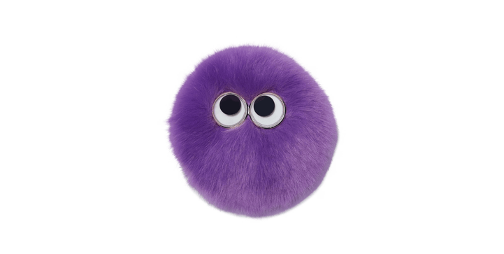 ergobag Flausch-Klettie Lila