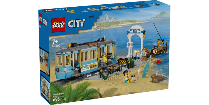 LEGO® CITY 60506 Eisenbahn Klassische Strandstraßenbahn