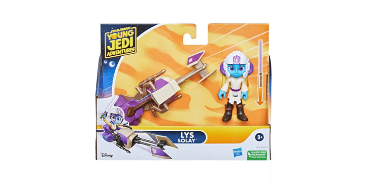 Star Wars Young Jedi Adventures - Speeder & Lys Solay™