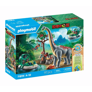 71819 Brachiosaurus-Begegnung mit Luftkissenboot  - Playmobil