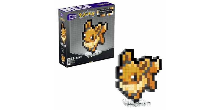 MEGA Pokémon Evoli Pixel Art
