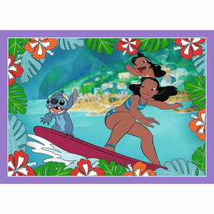 Trefl 4 in 1 Puzzle - Lilo & Stitch 