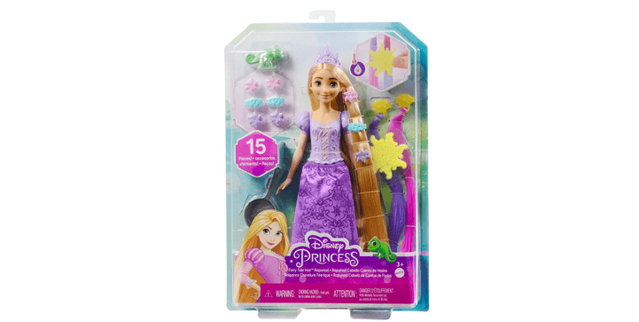 Disney Princess Rapunzel Figur & Chamäleon Pascal