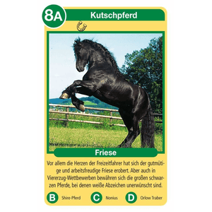 Ravensburger - Quartett: Pferde - 20422