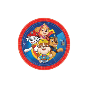 Amscan 8 Teller Paw Patrol rund