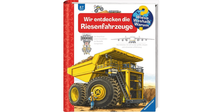 Ravensburger - WWW Bd.6 - Wir entdecken die Riesenfahrzeuge