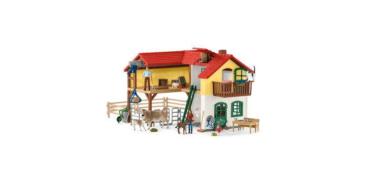 Schleich® 42407 Bauernhaus mit Stall und Tieren