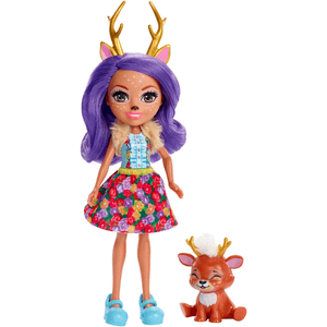 Enchantimals Danessa Deer & Sprint Puppe