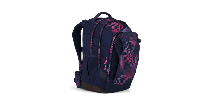 Satch Match Plus Schulrucksack Seismic Pink