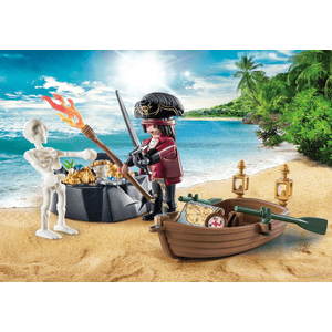 71254 Starter Pack Pirat mit Ruderboot  - Playmobil