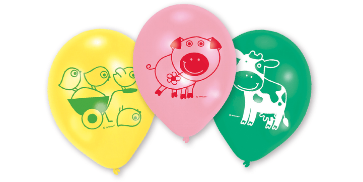 Farm Fun - Latexballons - Partydekoration