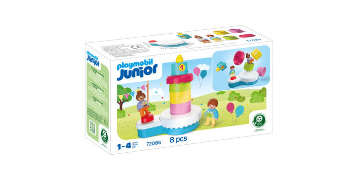72086 JUNIOR: Geburtstagstorte - Playmobil
