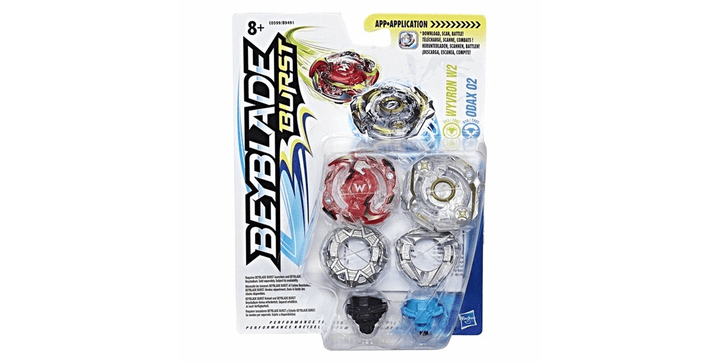 Hasbro Beyblade Dual Pack: Wyvron W2 and Odax O2