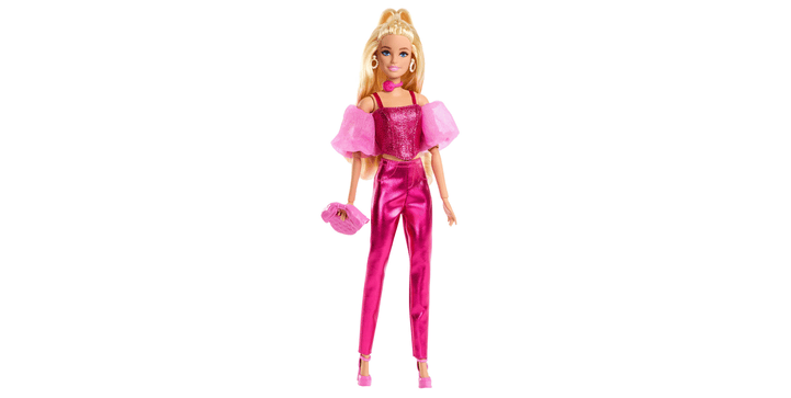 Barbie Deluxe Style im pinken Metallic Outfit