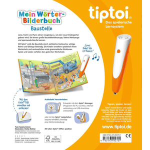 tiptoi® Mein Wörter-Bilderbuch Baustelle