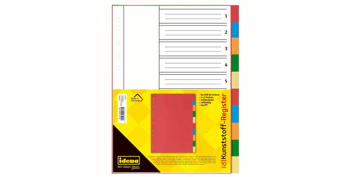 Idena Kunststoffregister