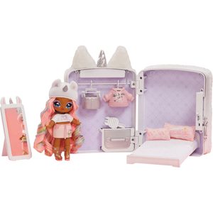 Na! Na! Na! Surprise 3-in-1 Backpack Bedroom Unicorn Playset - Whitney Sparkles