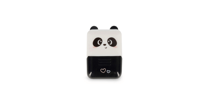 Legami Drehstempel - Panda - Schwarz
