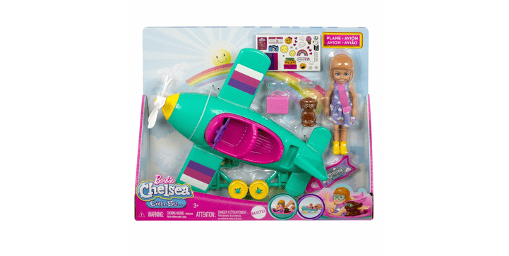Barbie Chelsea Flugzeug - Puppe und Spielset
