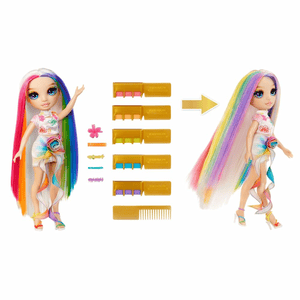 Rainbow High Hair Chalk & Style Doll- Amaya Raine