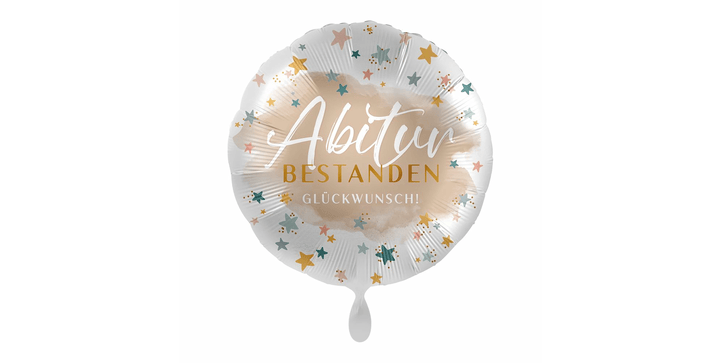 Premioloon 1 Ballon Abitur (mit Sternen)