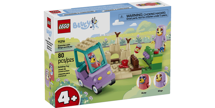 LEGO® Bluey 11216 Omas mit Bingo und Bluey
