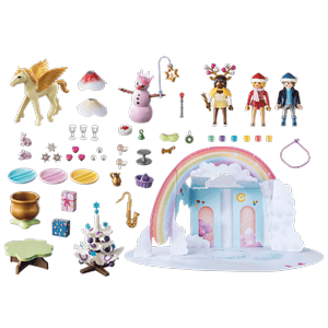 71348 Adventskalender "Weihnachtsfest unter dem Regenbogen" - Playmobil