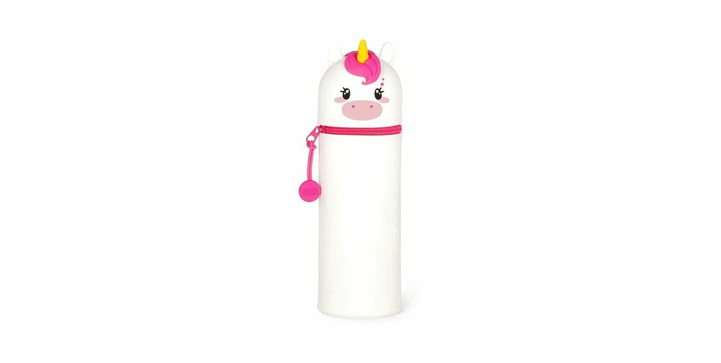 LEGAMI 2-in-1 Federmäppchen aus Silikon - Kawaii - Einhorn