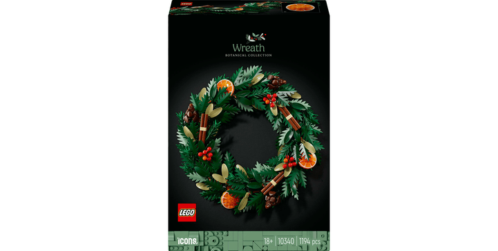 LEGO® Icons 10340 Weihnachtskranz